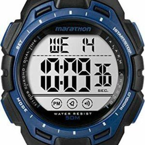 New-  new- Timex Marathon Digital Dual Time Black